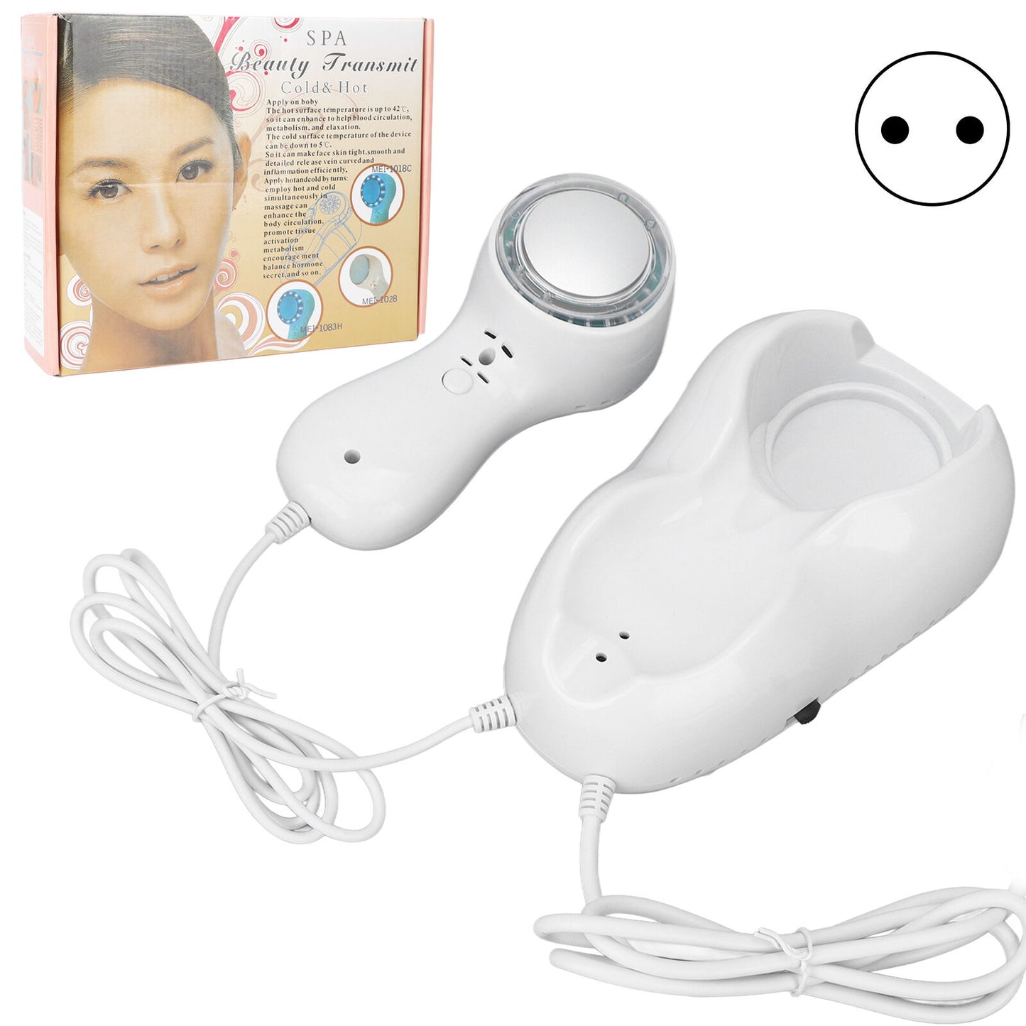 ny Ice Cold Hammer Kryoterapi Photon Skin Rejuvenation Lifting Facial Machine US