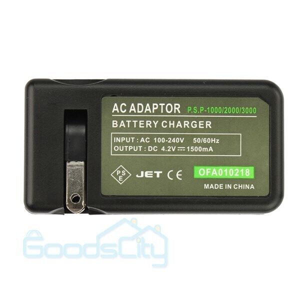 nytt 2-20X 3600 mah oppladbart batteri for PSP Slim 2000/2001/3000/3001/3003+lader