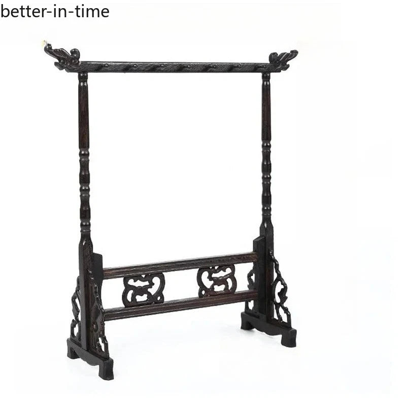 36.5cm Chinese Calligraphy Brush Holder Hanging Traditional Brush Shelf Rest 07FC0E-D4 - KOEEK