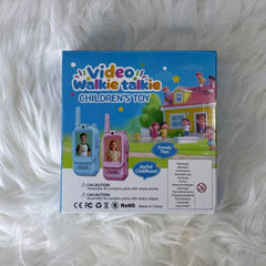 2-Pack Rechargeable Video Walkie Talkies Perfect Gift for Kids Ages 3-12 07FC0E-D4 - KOEEK