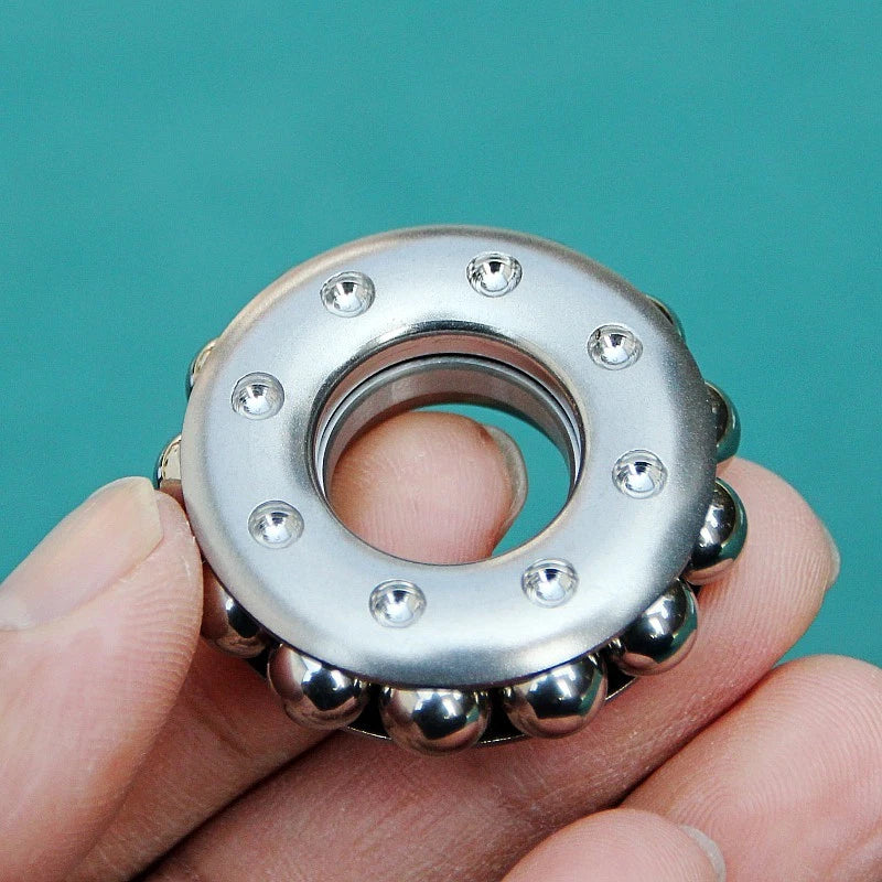 Creative Metal EDC Toy Fidget Ring Buddha Beads Fidget Toy Fidget Spinner Gifts 07FC0E-D4 - KOEEK