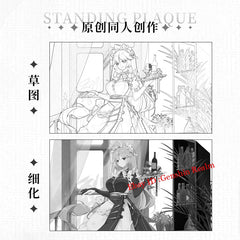 Anime Zenless Zone Zero Alexandrina Sebastiane Acrylic Desktop Stand Collection 07FC0E-D4 - KOEEK