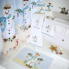 - Bath Mat, Cotton Bath Rug with Non-Slip Backing, Christmas Decorations 07FC0E-D4 - KOEEK