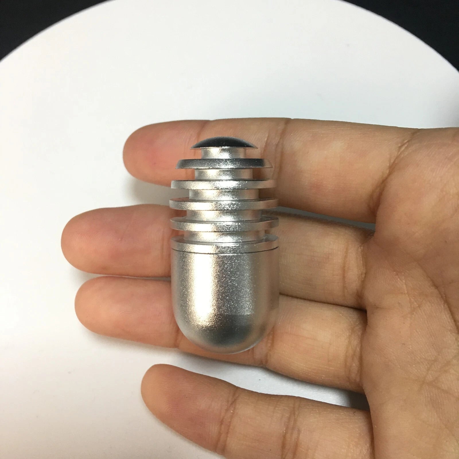 Fidget Slider Metal Toy Haptic Capsule ADHD Anti-Anxiety EDC Fidget Spinner Toys 07FC0E-D4 - KOEEK