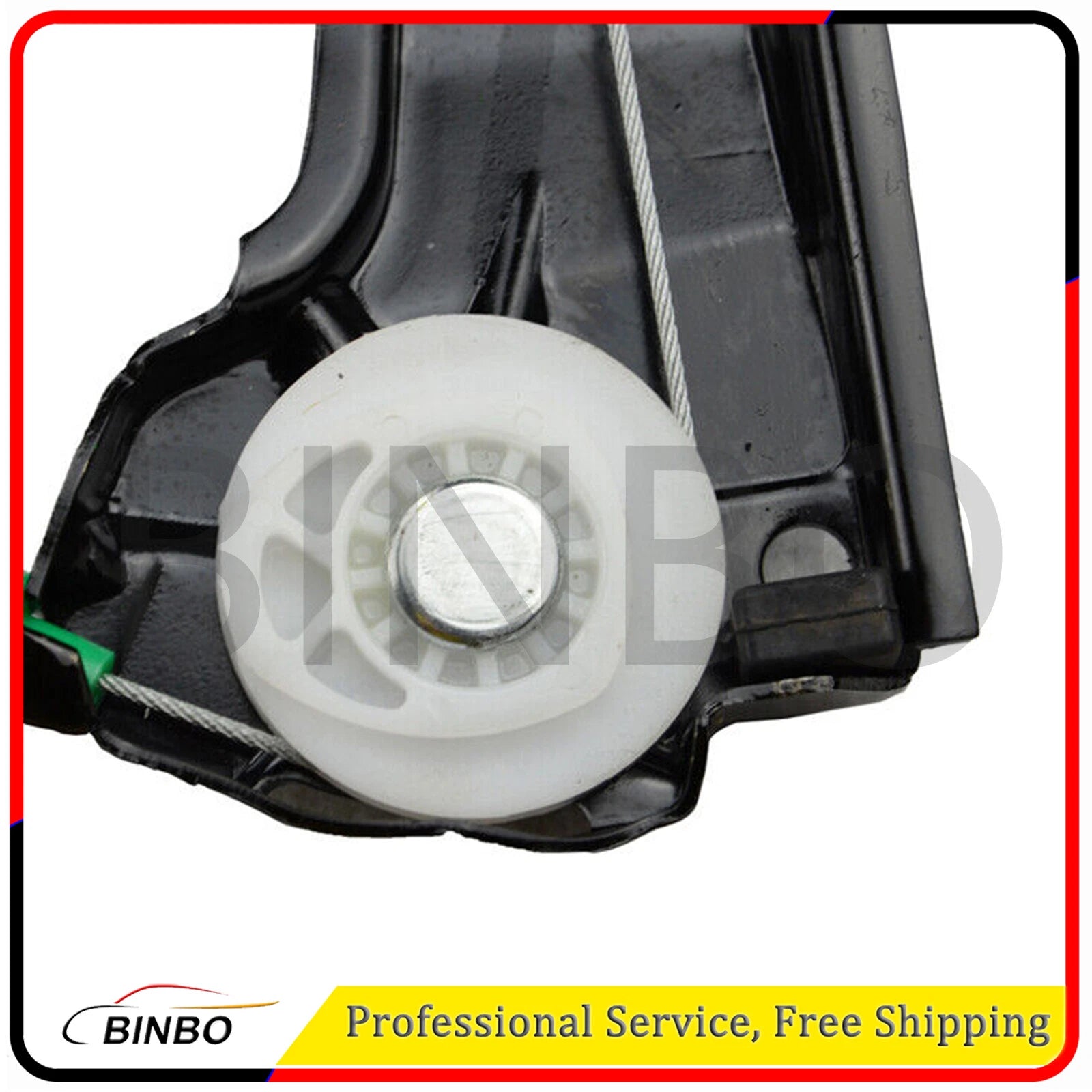 Front Right Window Regulator Fit for BMW E46 323Ci 325Ci 328Ci 330Ci Coupe 07FC0E-D4 - KOEEK