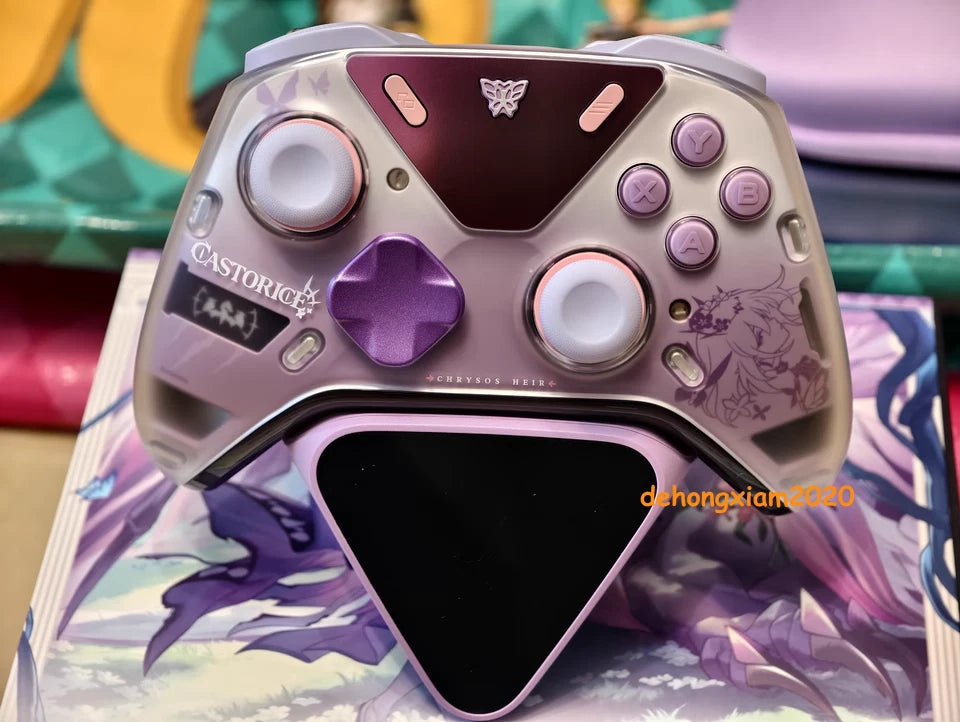 Official Honkai: Star Rail Castorice Game Controller w/Box Gamepad Badge Gift 07FC0E-D4 - KOEEK