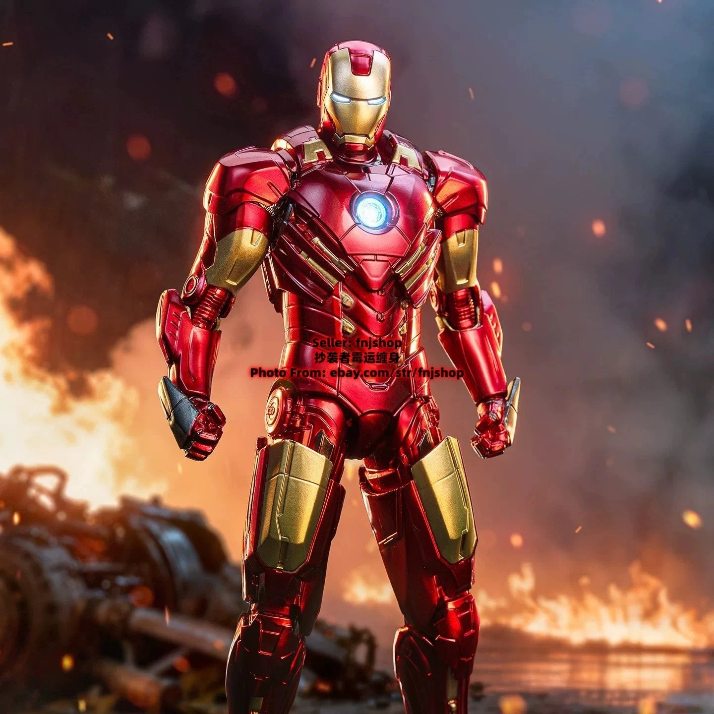 Hot- ZD TOYS Iron Man 3 Series MK8 Mark8 1/10 Action Figure Boxed IN STOCK ZD_TOYS - KOEEK