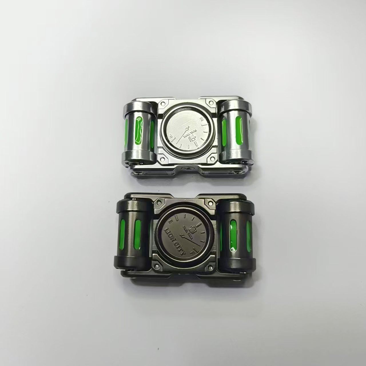 Luminous Punk Fidget EDC Toy Metal Fidget Spinner Stress Relief toy Cool Gadget 07FC0E-D4 - KOEEK