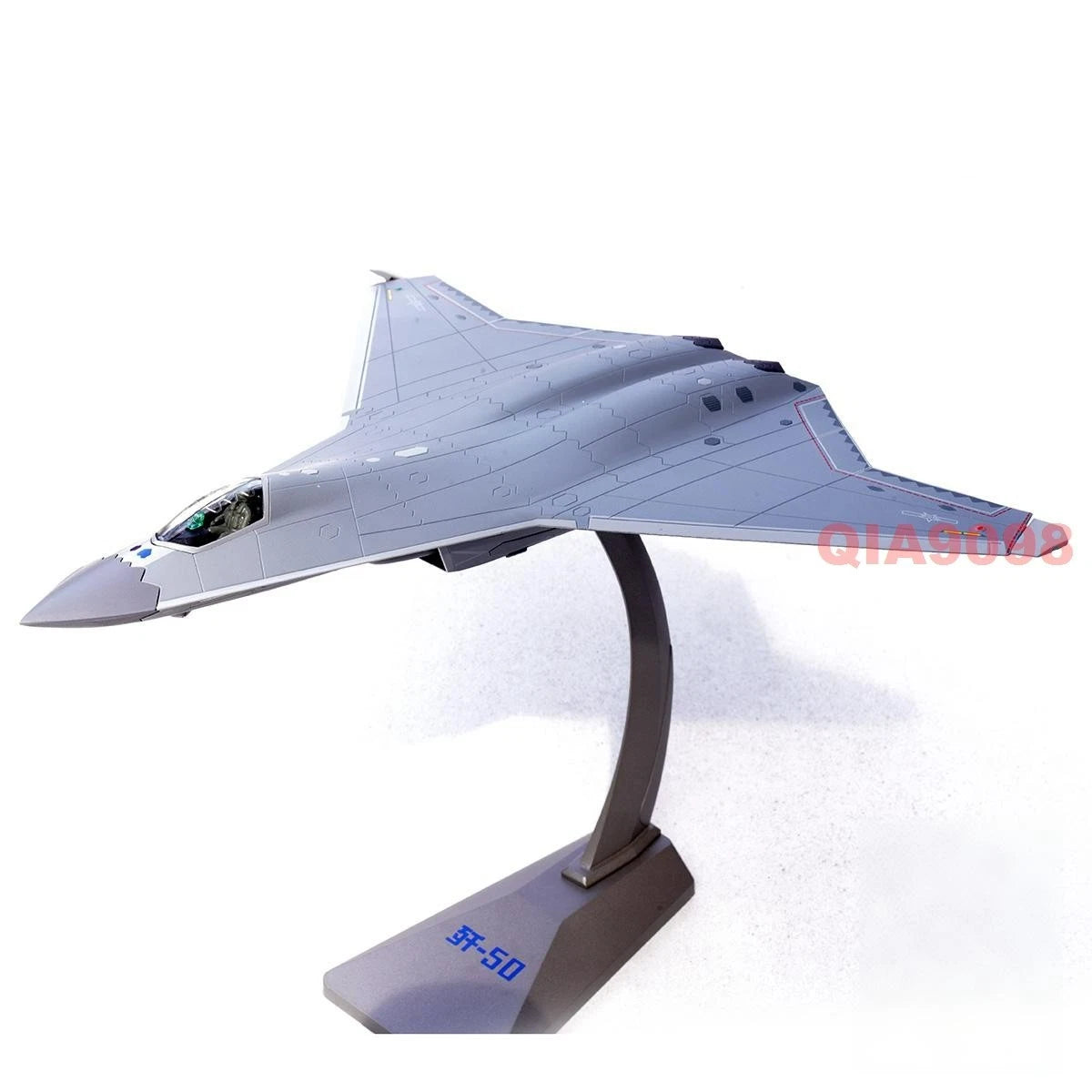 1/72 Scale China PLA Sixth Generation J-50 Stealth Fighter Jet Metal Model 07FC0E-D4 - KOEEK