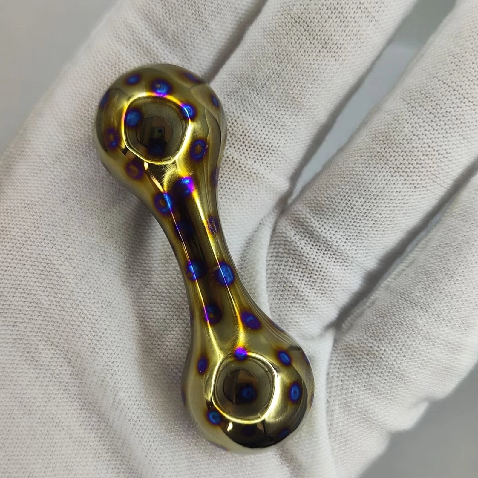 Titanium Alloy Knuckle Fidget Toy Skill Toy Knucklebone Worry Bead Stress Relief 07FC0E-D4 - KOEEK