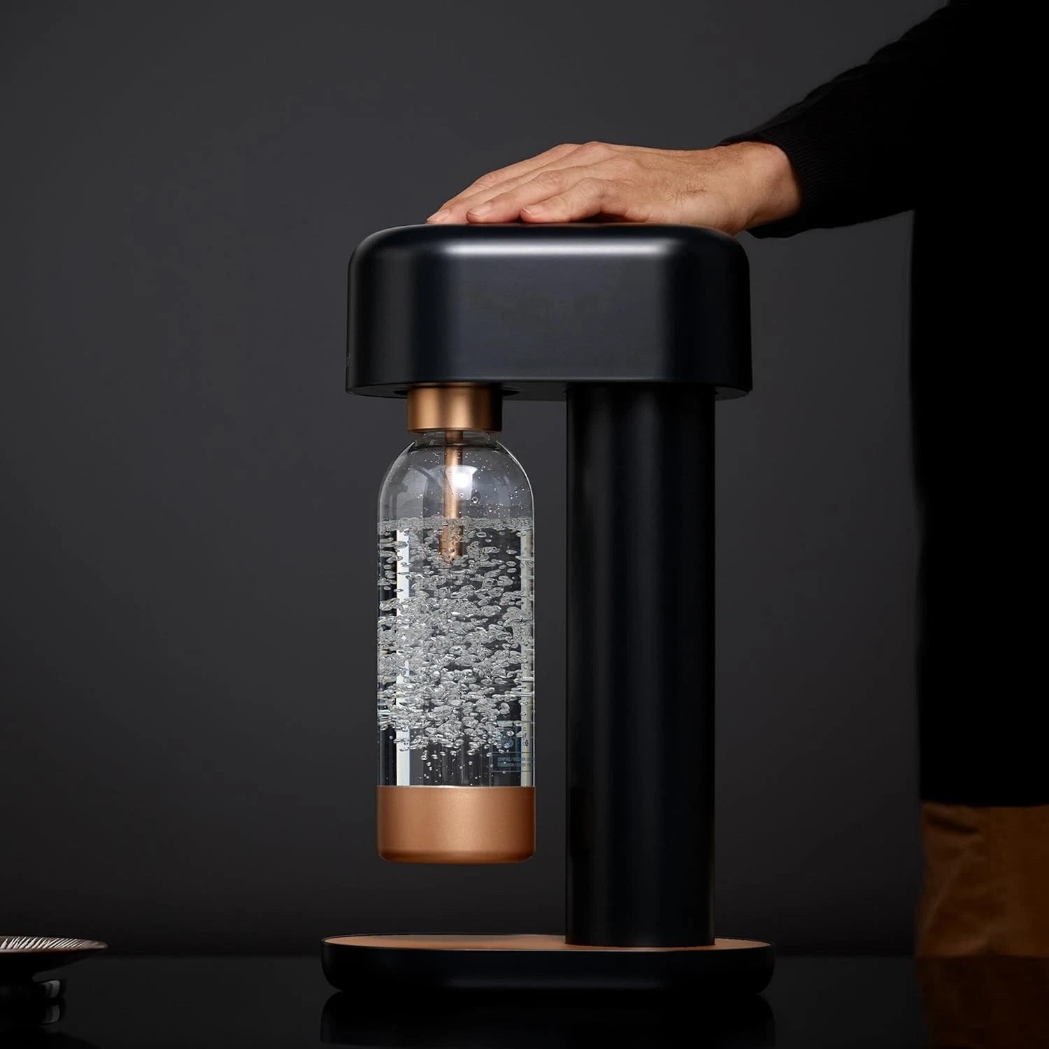 High-end carbonated beverage bottle, 1 liter, copper 07FC0E-D4 - KOEEK
