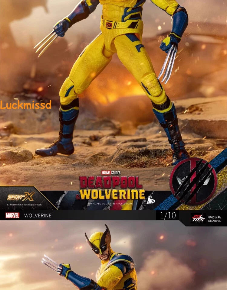 1:10 ZD Toy Deadpool & Wolverine Action Figure Toy Model Collection Xmas Gift BN 07FC0E-D4 - KOEEK
