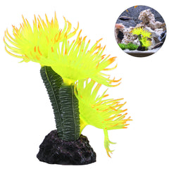 ny 3 Pc Fish Tank Faux Coral Realistic Fake Aquatic Artificial Decor