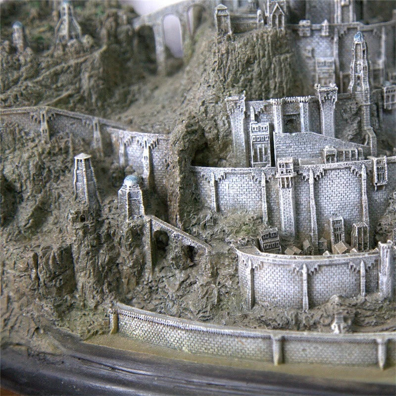 The Lord of The Rings Minas Tirith Capital of Gondor Statue Model Figure Gifts 07FC0E-D4 - KOEEK
