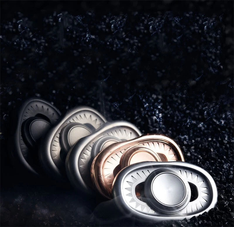 Novel Two Leaf Fidget Spinner EDC Metal Hand Spinner Stress Relief Fidget Toy 07FC0E-D4 - KOEEK