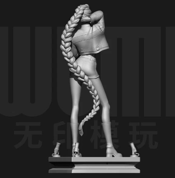 1/24 Resin Female Singer Fantasy Unassembled Unpainted 6341 07FC0E-D4 - KOEEK