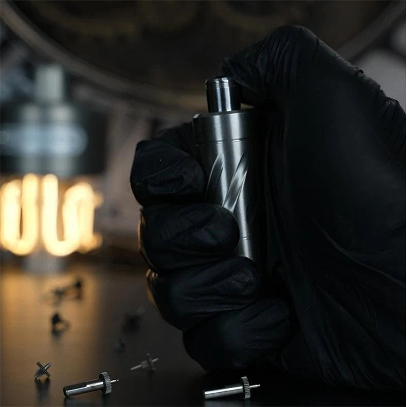 Simple Stainless Steel EDC Fidget Toys Stress Relief Silent Fidget Spinner Gift 07FC0E-D4 - KOEEK