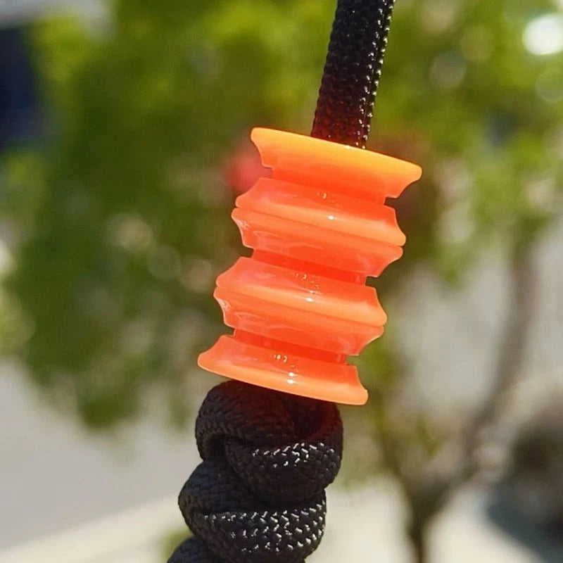 EDC Resin Knife Lanyard Bead Necklace Paracord Pendant Bracelet Making Charm DIY 07FC0E-D4 - KOEEK
