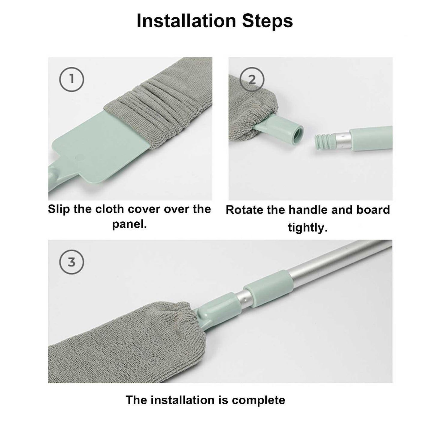 new Retractable Dust Cleaner Extendable Dusters For Cleaning Microfiber Household koeek - KOEEK