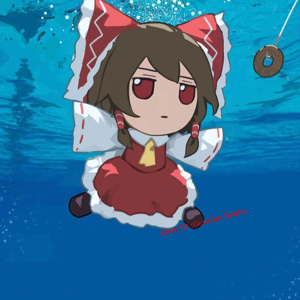 Anime Touhou Project Fumo Collection Hakurei Reimu 20cm Plush Doll Stuffed Toy 07FC0E-D4 - KOEEK