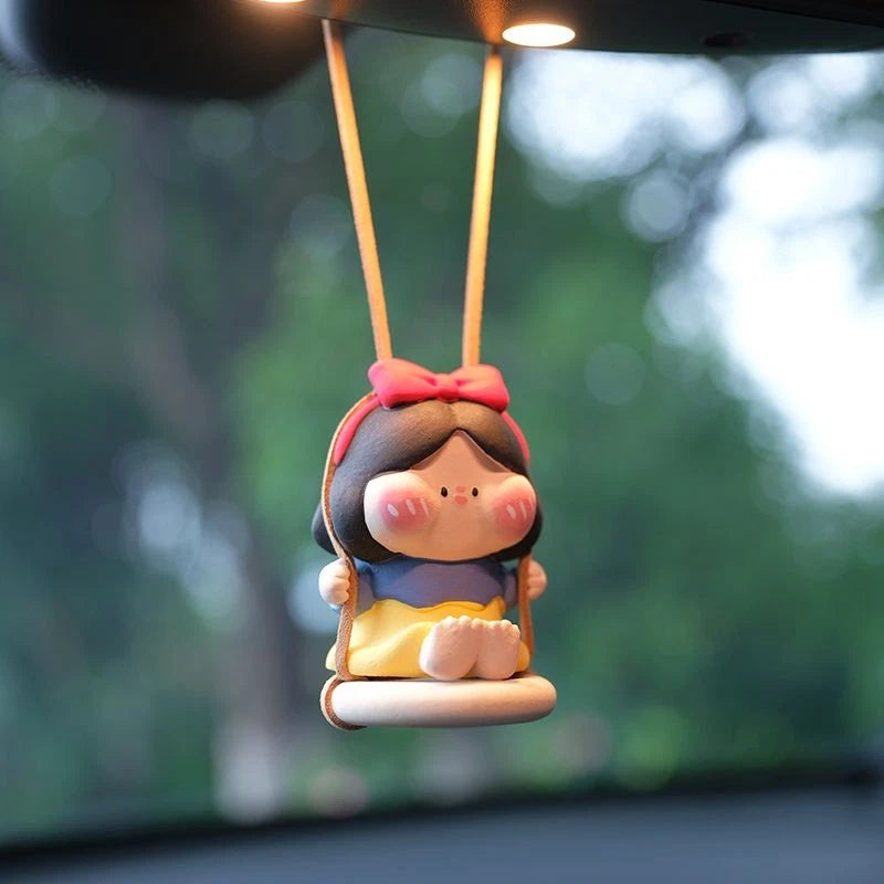 Car Hanging Ornament Interior Rearview Mirror Decor Pendant Ornament 07FC0E-D4 - KOEEK