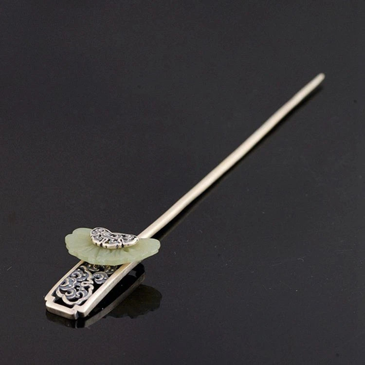 Fan-shaped Chinese National Style Hanfu Hairpin Hanfu Hair Accessories 07FC0E-D4 - KOEEK