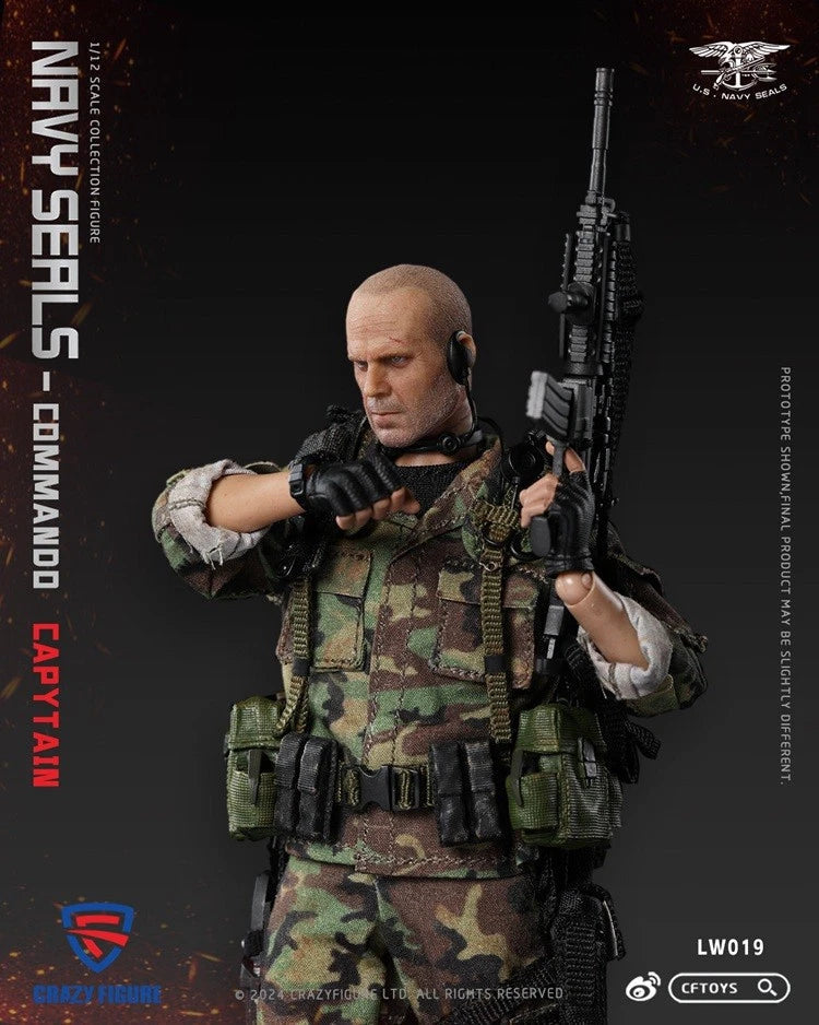 CFTOYS Special Assault Team-Captain 1/12 Soldier Action Figure Model Collection CFTOYS - KOEEK