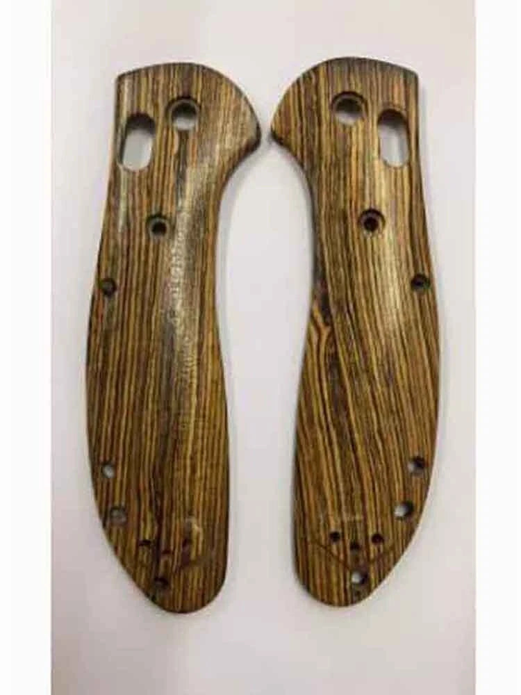 1 Pair Golden sandalwood Grip Handle Scales For Benchmade Griptilian 551 Knives 07FC0E-D4 - KOEEK