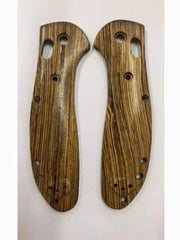 1 Pair Golden sandalwood Grip Handle Scales For Benchmade Griptilian 551 Knives 07FC0E-D4 - KOEEK