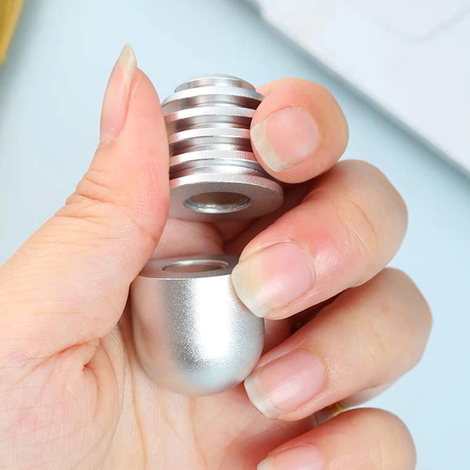 Fidget Slider EDC Metal Magnetic Haptic Capsule ADHD Anti-Anxiety Fidget Toys 07FC0E-D4 - KOEEK