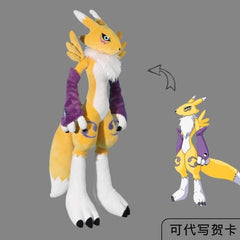Digimon Renamon Plush Doll Stuffed Dress Up Toy Pillow Digital Monster  80cm 07FC0E-D4 - KOEEK