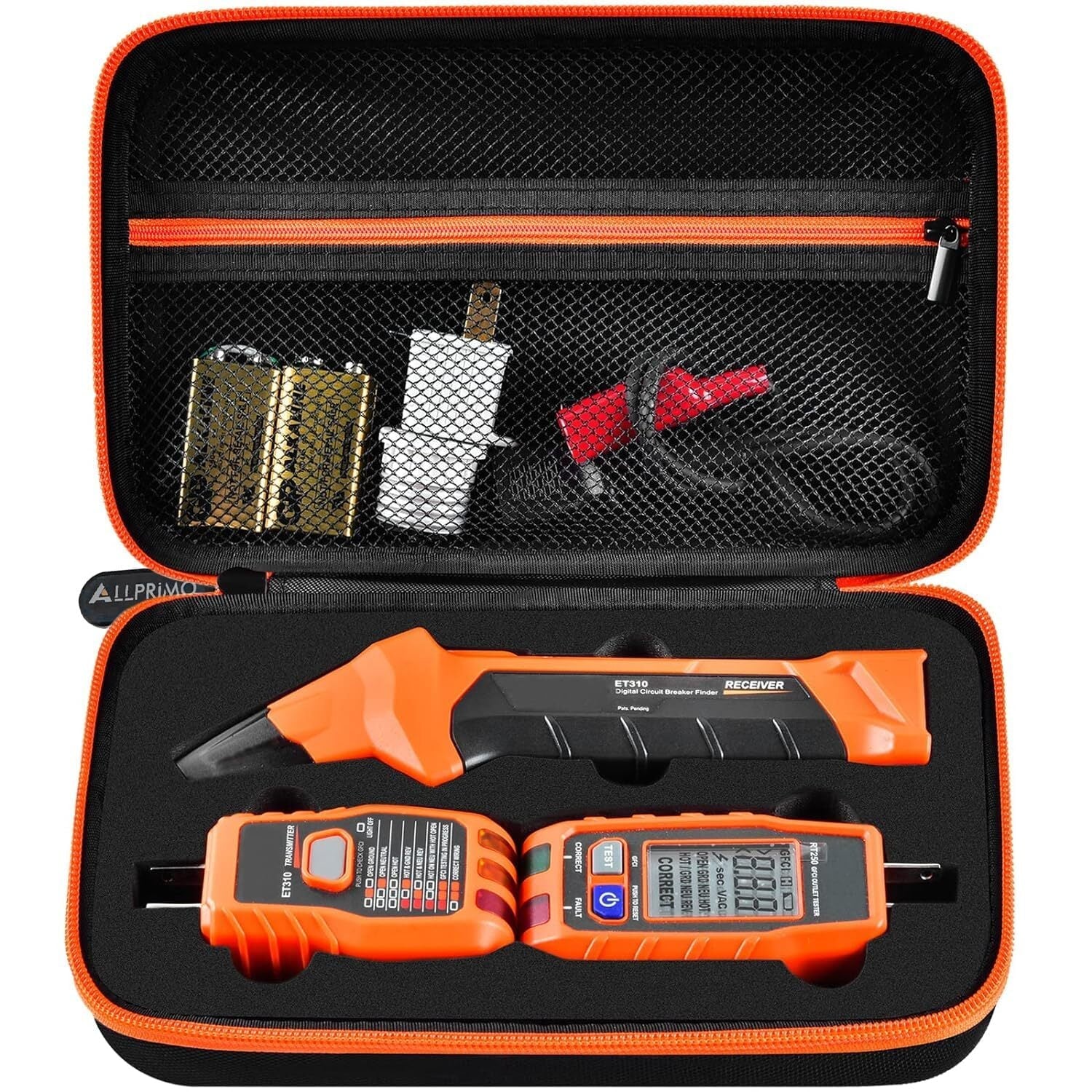 new Storage Case for Klein Circuit Breaker Finder, Outlet Repair Kit & GFCI Black 07FC0E-D4 - KOEEK