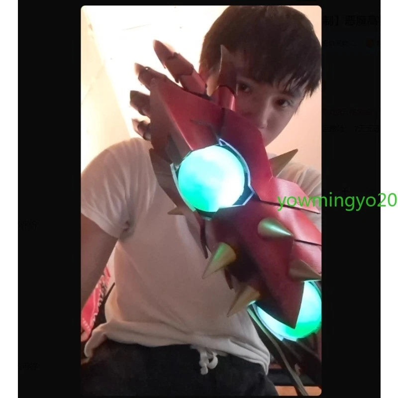 High School DXD Tsto Issei Boosted Gear Cosplay Props Arm Armors Left Hand Model 07FC0E-D4 - KOEEK