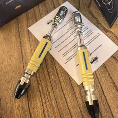 US NOW! Doctor Who Master 9th Sonic Screwdriver Scalable LED Replica Prop Gifts 07FC0E-D4 - KOEEK
