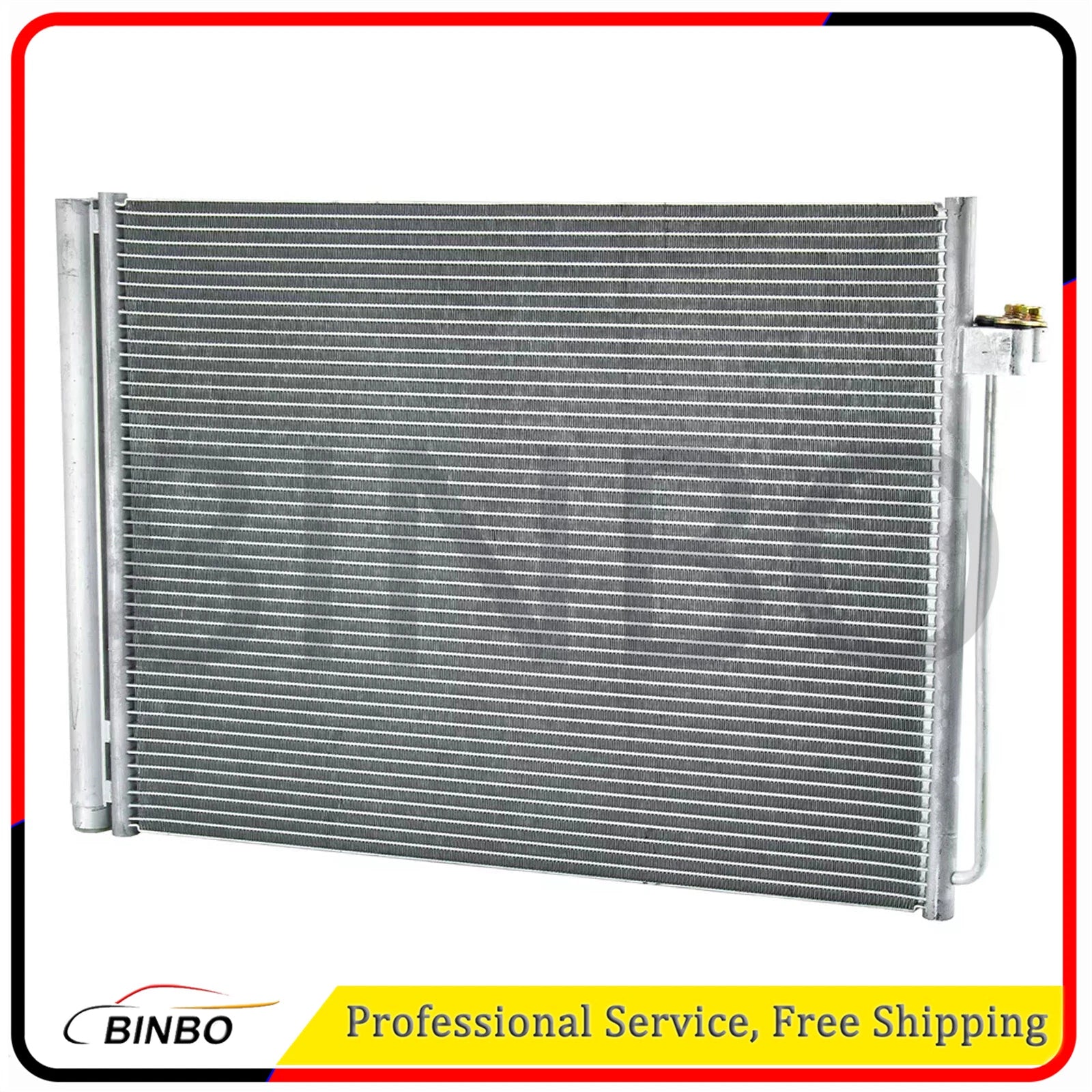 AC Condenser with Receiver Drier for 2007-2018 BMW X5 X6 07FC0E-D4 - KOEEK