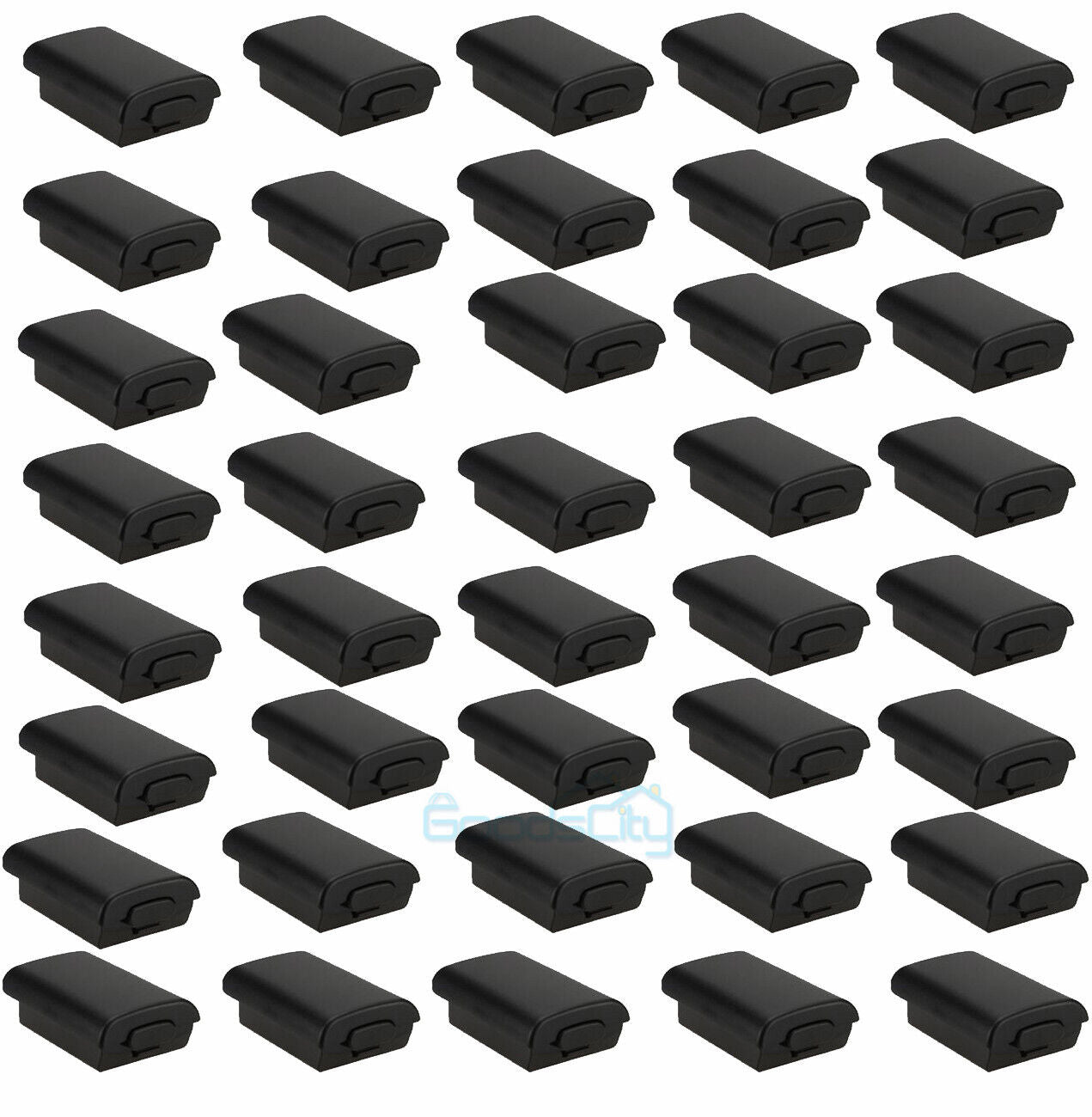 ny Lot AA Batteri Bagcover Case Shell Pack Til Xbox 360 trådløs controller Sort