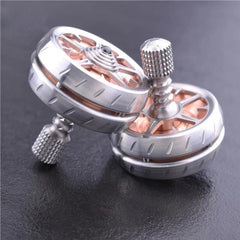 EDC Stainless Steel Copper Spinning Top Top Spinner Mental Stress Relief Toys 07FC0E-D4 - KOEEK