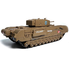 1/76 Churchill Tank MkIII 1st Canadian Army 1942 WWII Military Alloy Collectible 07FC0E-D4 - KOEEK