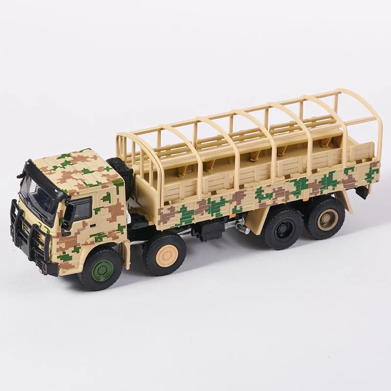 JKM 1/64 China HOWO 1010 8*8 Heavy TRUCK Camouflage Finished Model JKM - KOEEK