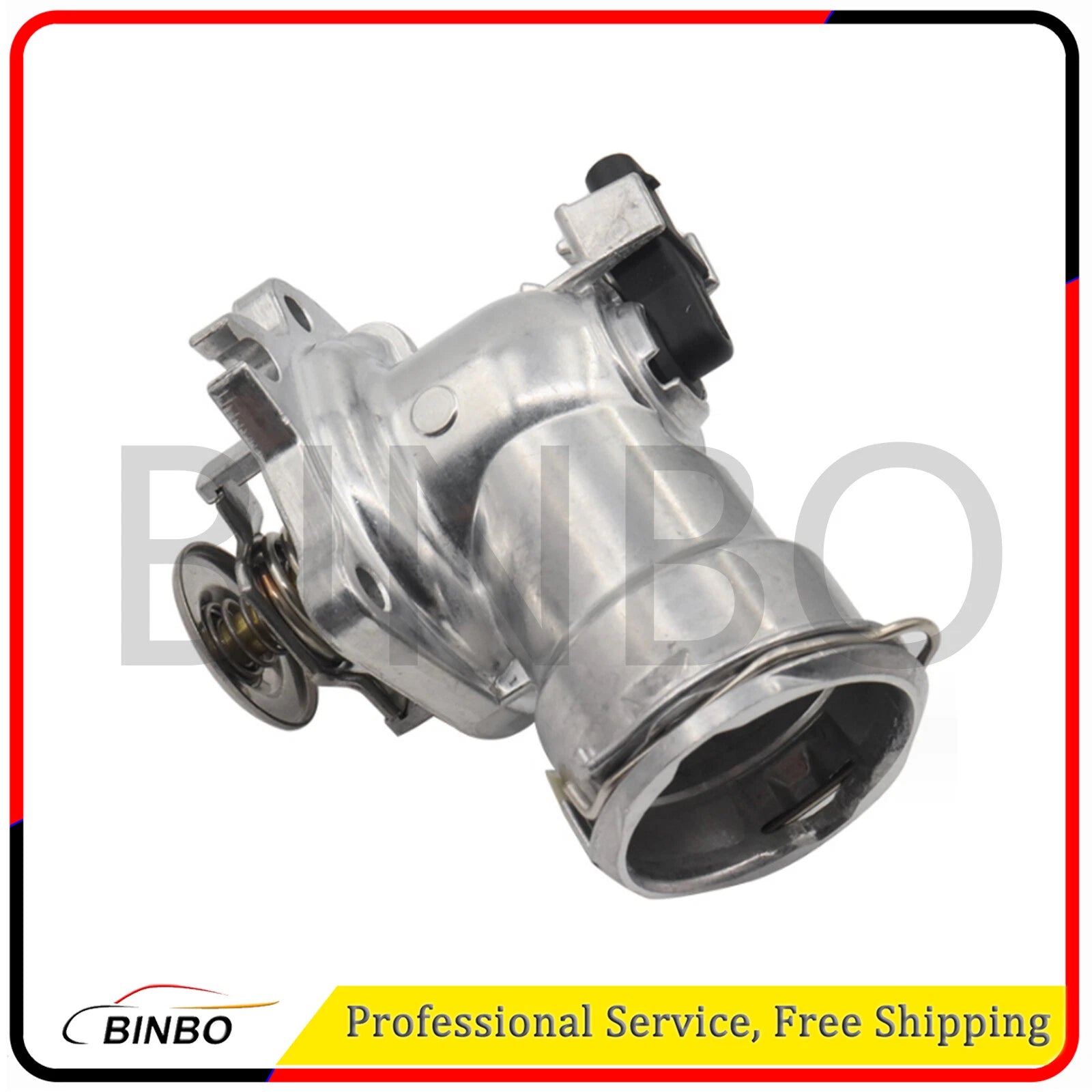 6422002215 Thermostat for Mercedes-Benz C CLS E GL GLE GLK GLS M R S 07FC0E-D4 - KOEEK