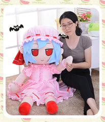 47" Touhou Project Fumo Remilia Plush Doll Scarlet SoftToy Pillow W/Clothes Gift 07FC0E-D4 - KOEEK