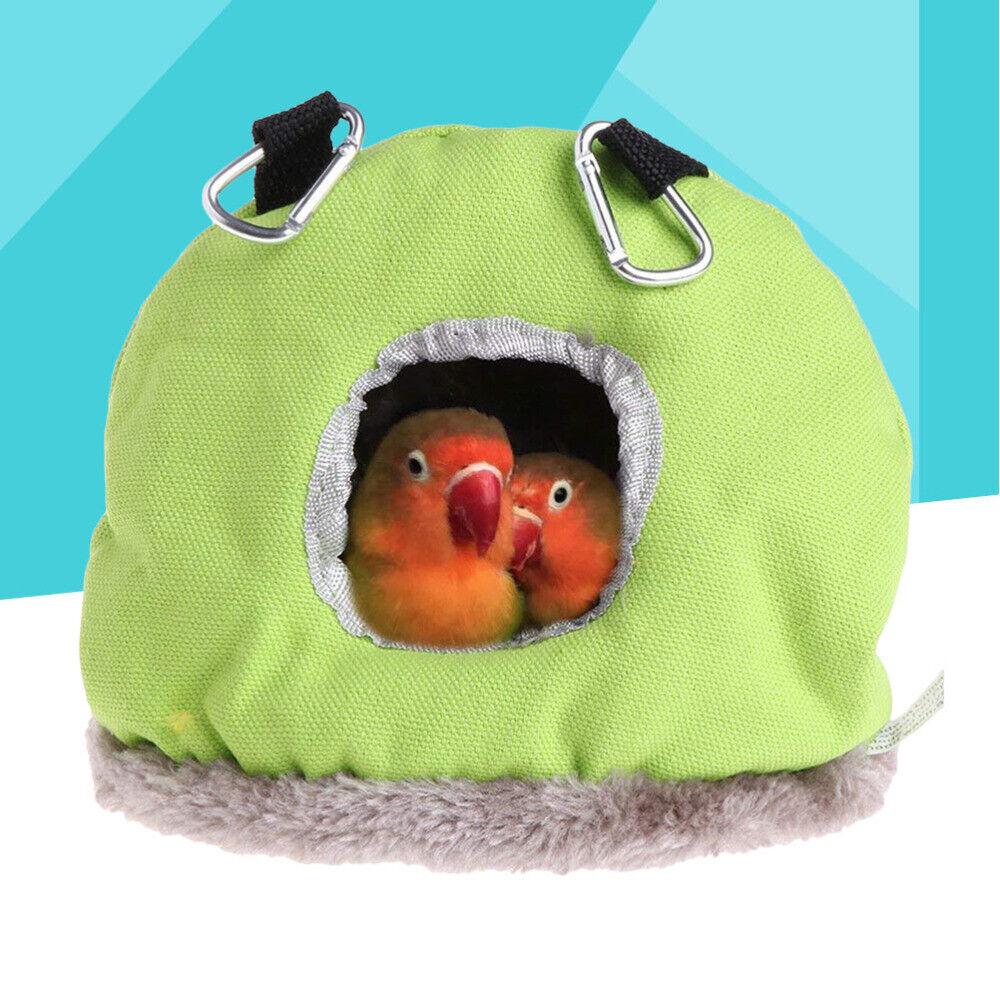 new  Winter Warm Bird Nest House Hammock for Conures Hanging Bed Cage koeek - KOEEK