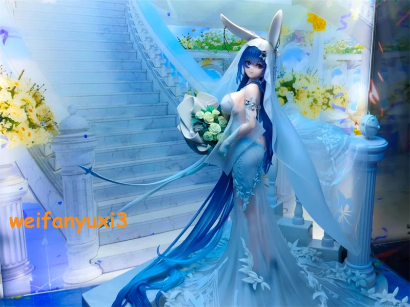 APEX Azur Lane  Jersey Snow-White Ceremony Ver. 1/7 LED Acrylic Display Box 07FC0E-D4 - KOEEK