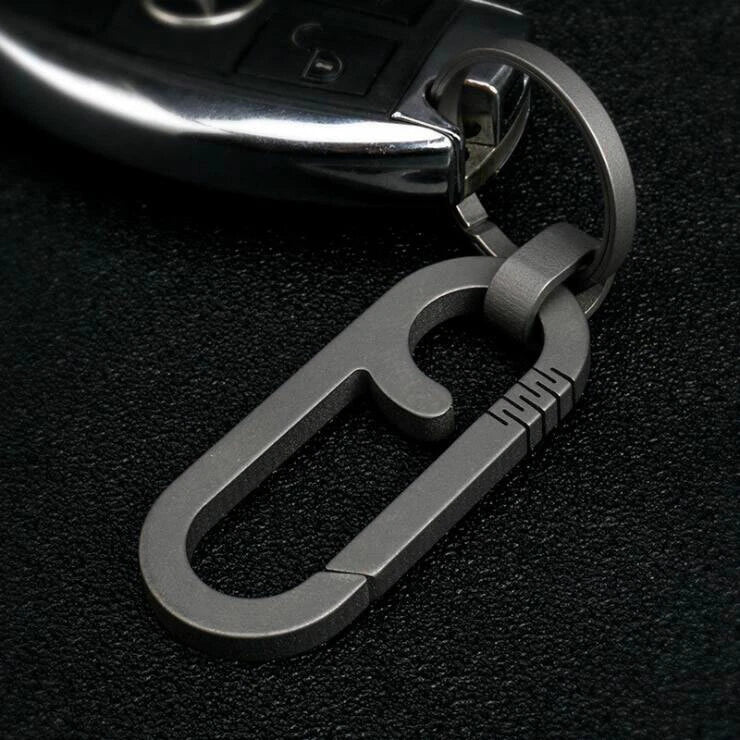EDC Titanium TC4 Ti Key Ring Chain Fast Carabiner Backpack Pendant Buckle KC-YG7 EDC - KOEEK
