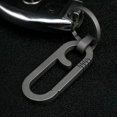 EDC Titanium TC4 Ti Key Ring Chain Fast Carabiner Backpack Pendant Buckle KC-YG7 EDC - KOEEK