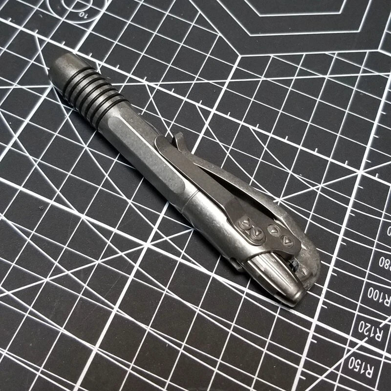 1 PC Titanium Alloy Signature Pen Technology Siphon Pen Ball PenEDC 07FC0E-D4 - KOEEK