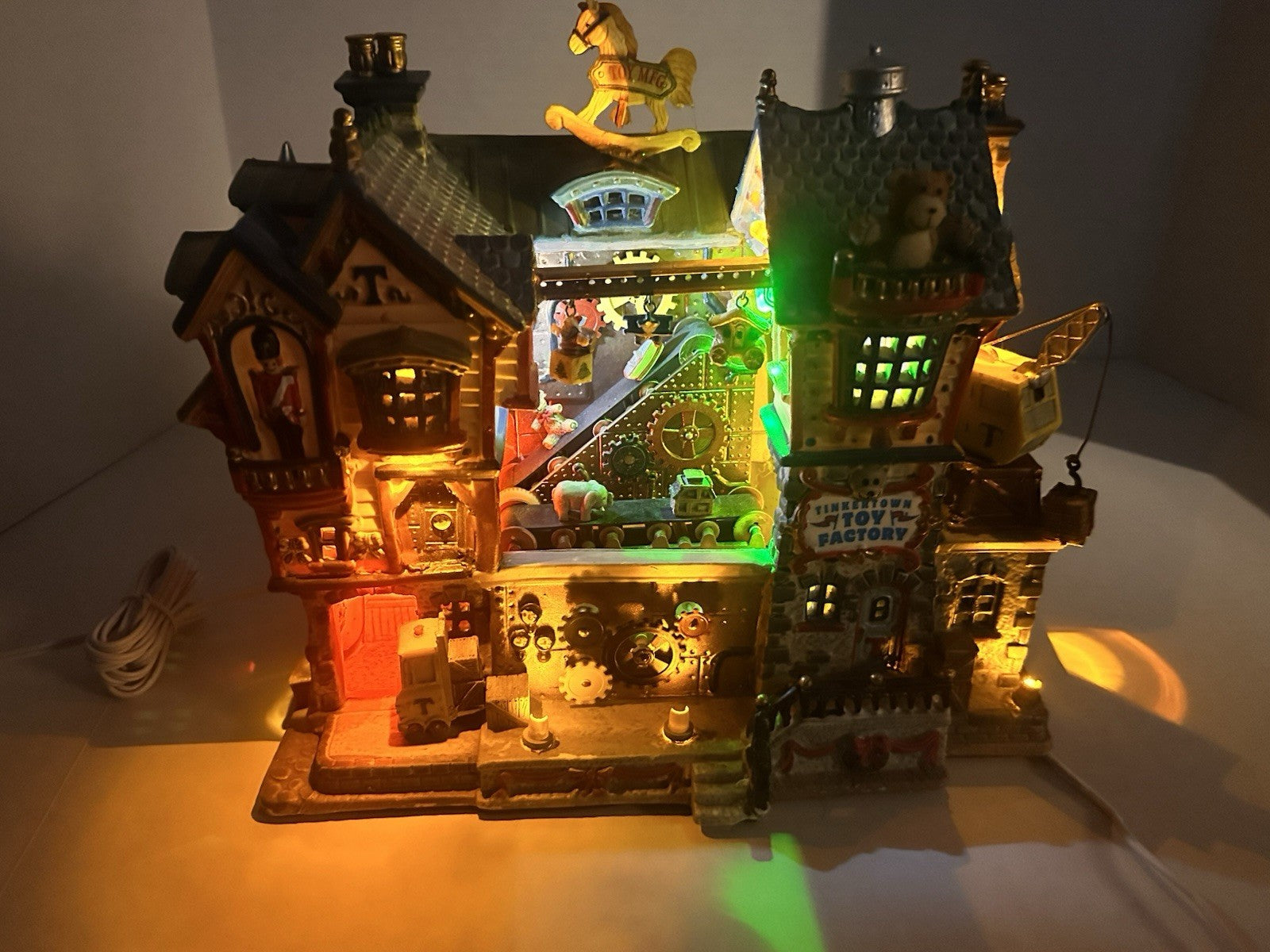 2005 Lemax Tinkertown Toy Factory No. 55260 Lighted & Animated Building Orig Box LEMAX - KOEEK