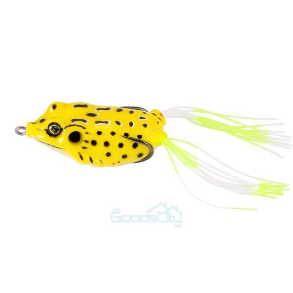 ny 1/10 STK Stor frø Topwater Soft Fishing Frogs Lure Bait Bass oz 2-3/8"