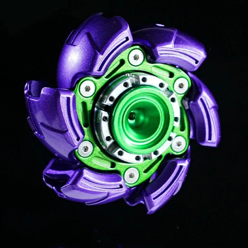 EDC Deformation Mecha Fidget Hand Spinner Alloy Stress Relief Fingertip Gyro 07FC0E-D4 - KOEEK