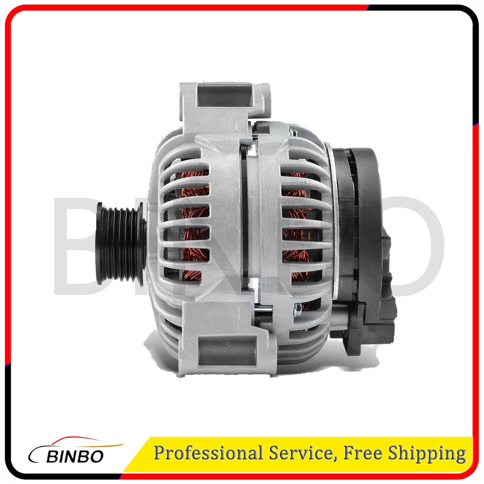 Alternator for Mercedes-Benz CL500 E320 S350 SL500 150A 12V CW 6-Groove Pulley 07FC0E-D4 - KOEEK